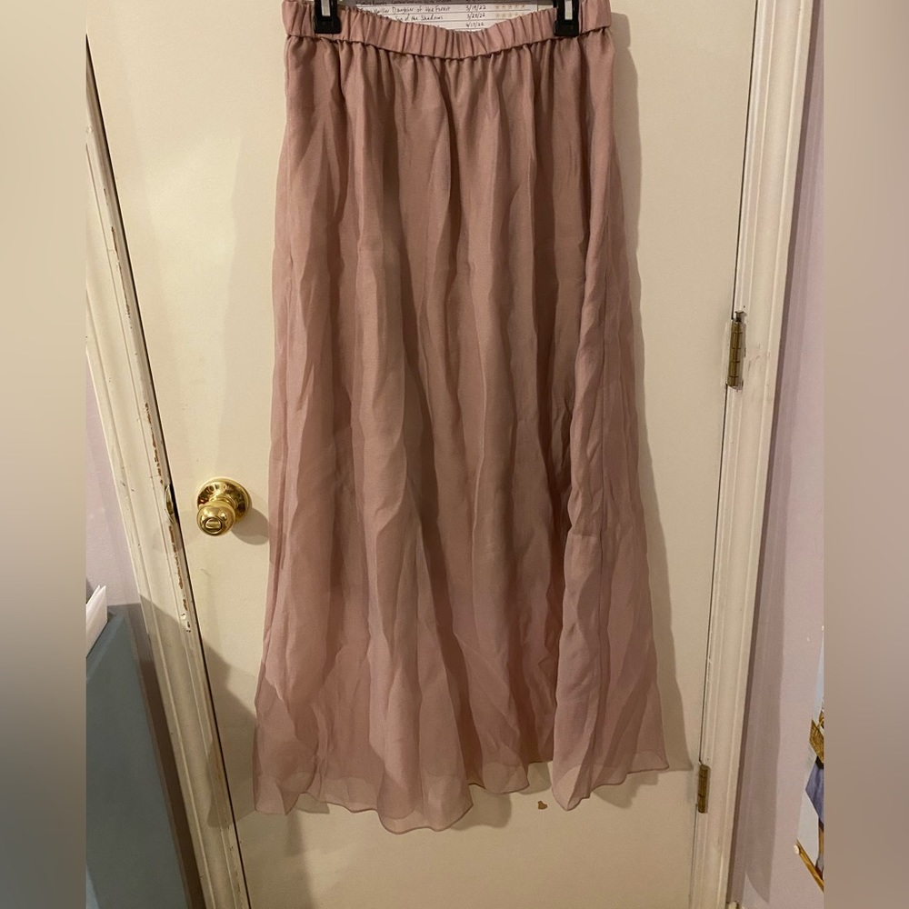 NWOT pink & Other Stories maxi skirt